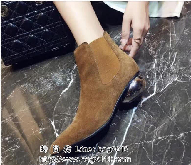 DIOR迪奧 紐約時裝周走秀款 時尚羊京女短靴 QZS2438